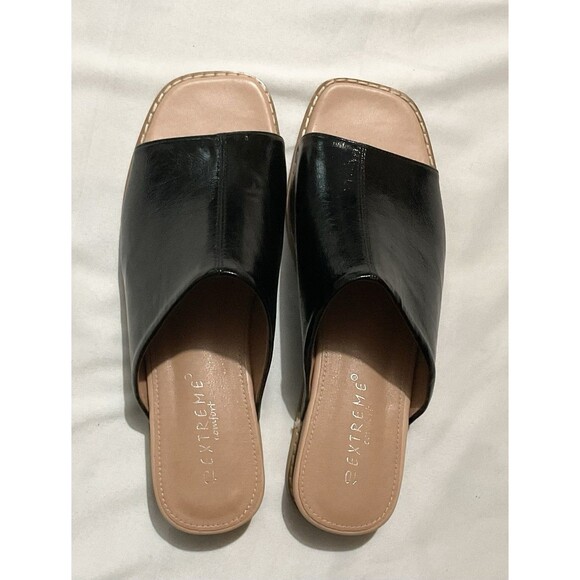 Extreme Comfort Women's Slip On Mule Size 10, Black - Picture 3 of 5